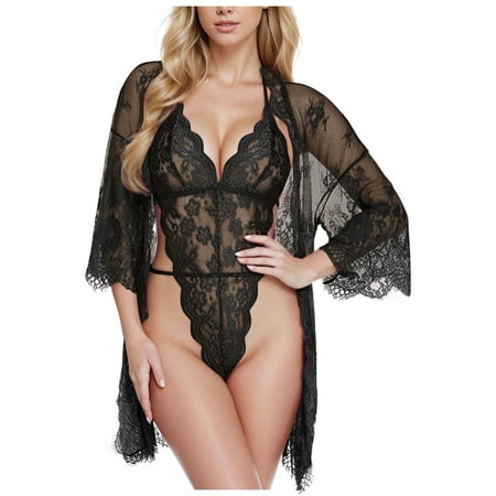 Xuewenshw Women s Lingerie Strappy Lingerie for Women Tummy Control Lingerie for Women Lace Lingerie Women Lingerie Womens Night Gown
