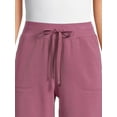 thumbnail image 2 of Athletic Works Women's French Terry Cloth Bermuda Shorts, Sizes XS-3XL, 2 of 5