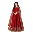 thumbnail image 1 of Custom Made Indian Bollywood Bridal Heavy Pakistani Designer Anarkali Party Wedding Gown, 1 of 5