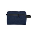 thumbnail image 1 of Matsuzay Bolsa de aseo de viaje Estuche de capacidad Bolsas de maquillaje cosmético Organizador impermeable Bolsa de de belleza Bolso a prueba Almacenamiento y organización del hogar Azul oscuro, 1 of 6
