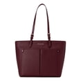 thumbnail image 1 of Bolsa Michael Kors Original Medium Double Pocket Tote Vino, 1 of 4