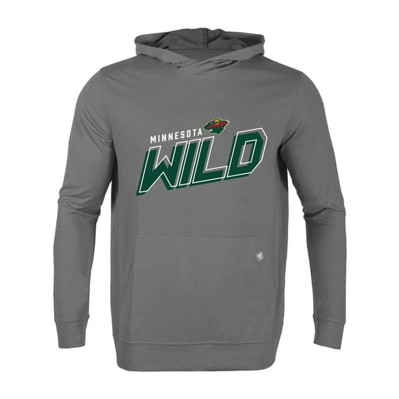 Men's Levelwear Gray Minnesota Wild Relay Premier 2.0 Pullover Hoodie