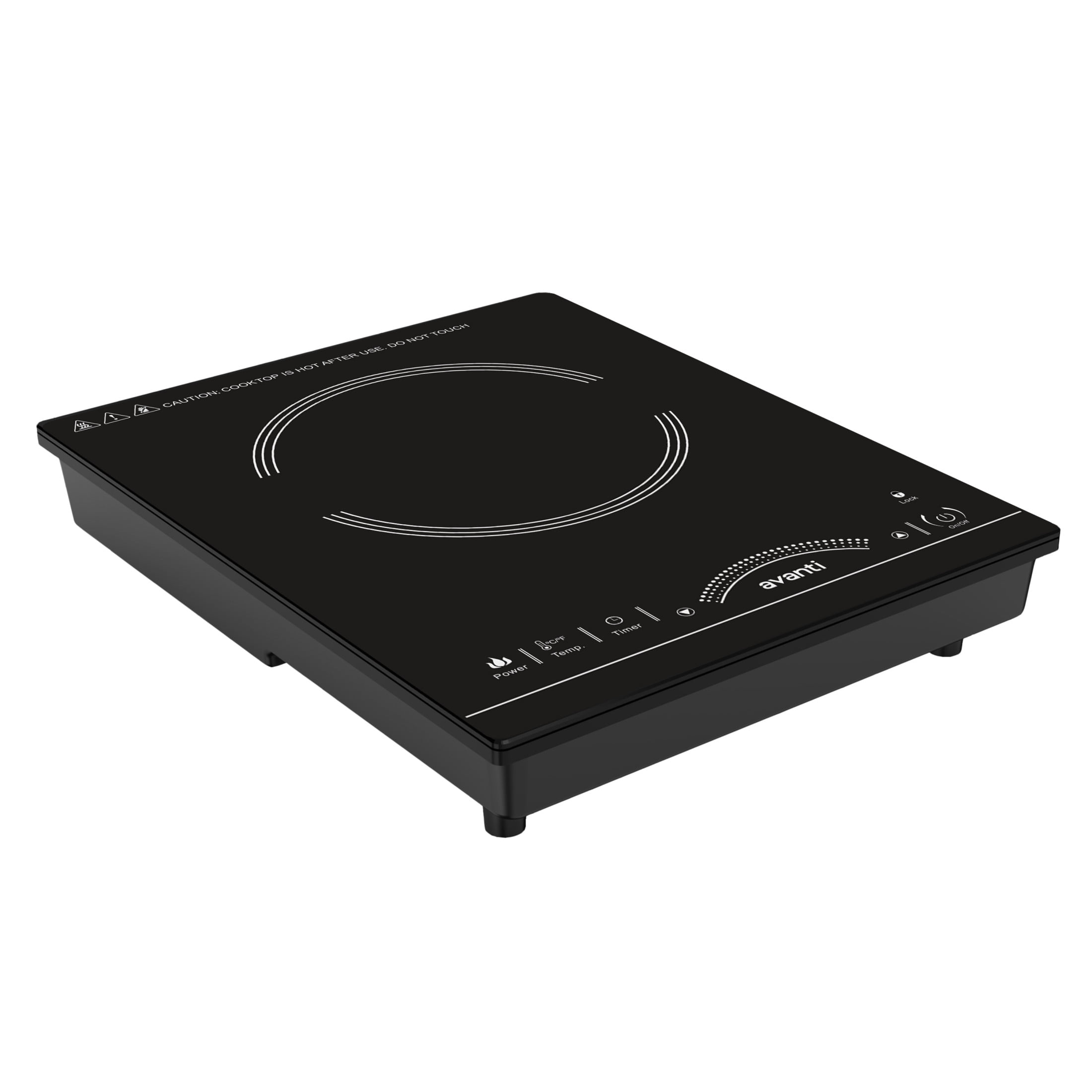 Avanti 1800W Portable Induction Cooktop, in Black (IH1800L1B-IS)