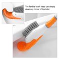 thumbnail image 4 of Toystoory Soporte para cepillo de baño Lindo depurador de silicona con mango largo Soporte de secado rápido Cepillos flexibles Accesorios de limpieza de Suministros de limpieza para el hogar blanco Toystoory HA059138-01, 4 of 6