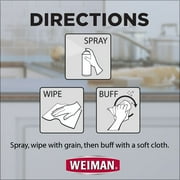 Weiman Stainless Steel Cleaner & Polish, 17 oz