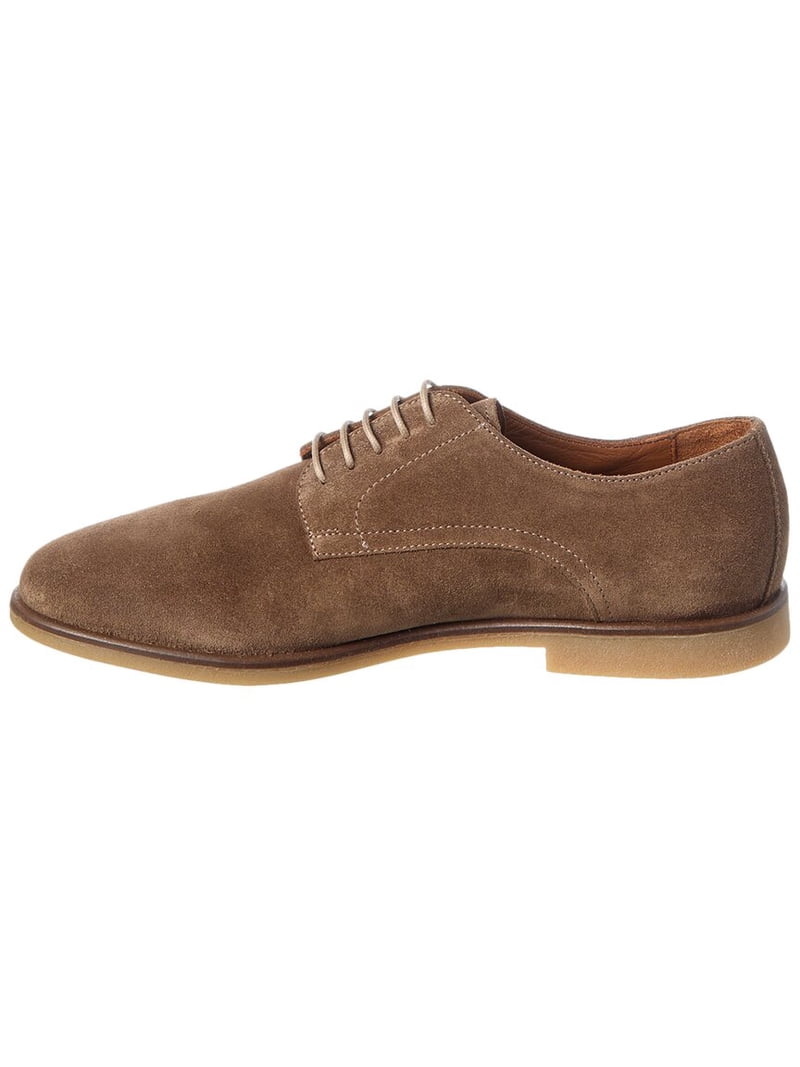 Aquatalia Silvio Weatherproof Suede Loafer, 7, Brown 