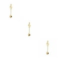 thumbnail image 4 of braveheart Musical Coffee Spoon Set Stainless Retro Iron Ice Cream Spoon Scoop Creative Spoon Tea -Spoon Tableware gold 3Set, 4 of 6