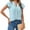Light Blue, variant on WTXUE T-Shirts Short Sleeve, Crew Neck Shirts for WomenCasual Solid T Shirt V-Neck Top Blouse Solid Casual Tops for Women