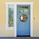 thumbnail image 5 of Puerta De Gnomo, Letrero De Bienvenida De Temporada De Madera Con Piezas Navideñas Intercambiables Para Porche De Puerta Delantera Scienceny HA045115-02, 5 of 6