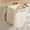 Milk white, variant on Totoro Hero Save Space Wastebasket Garbage Can Recycle Bin Kitchen Separate Trash Large Hanging Food Waste Home Garden Durable Thicken