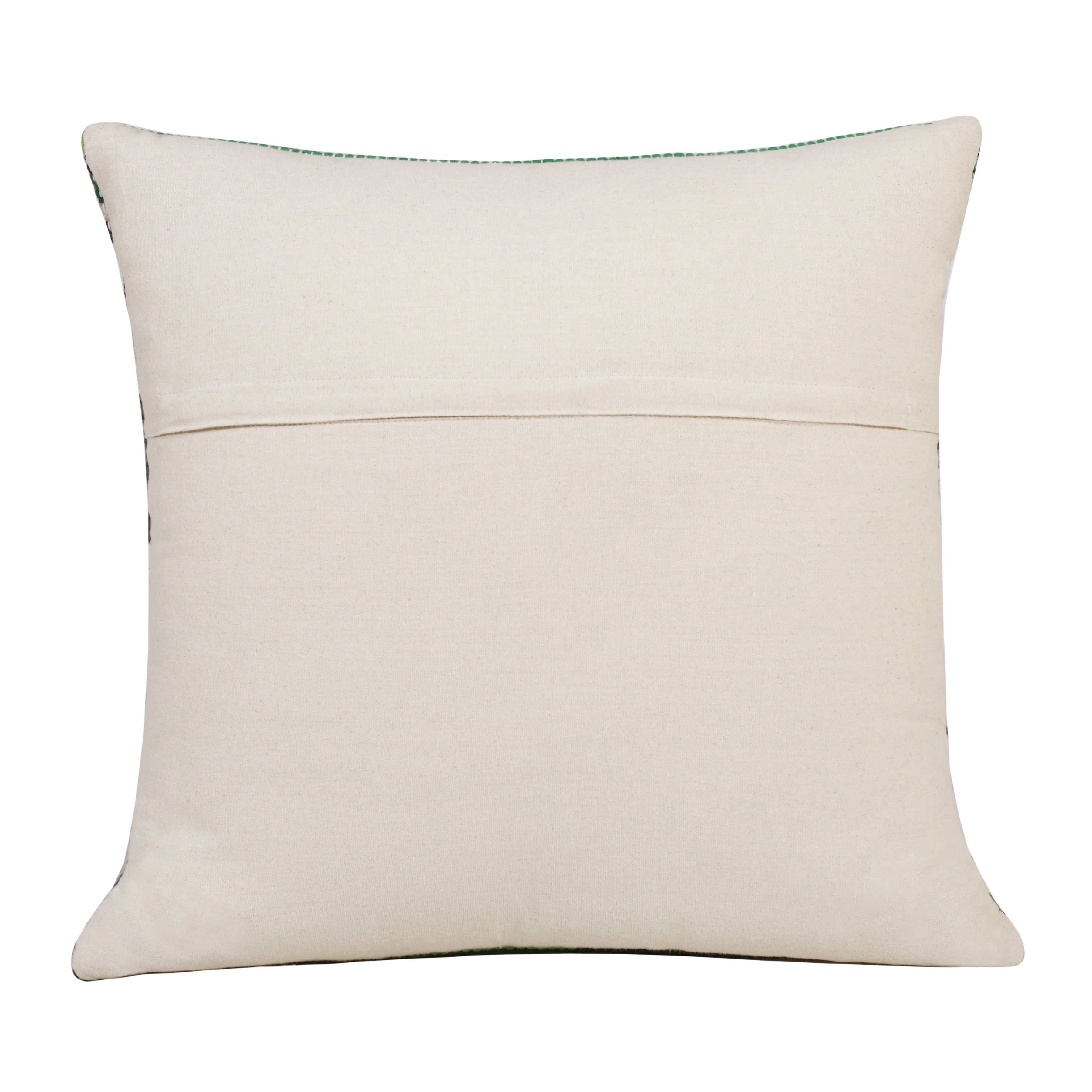 Lr Home Naomi Set of 2 20" x 20" Green/Ivory Geometric Cotton Blend Adult Decorative Throw Pillow Set