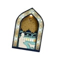 thumbnail image 4 of yotijay Wooden Ramadan Decoration 4.72x0.98x7.09inch Decorative Eid Mubarak Ornament E, 4 of 9
