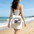 thumbnail image 4 of Waterproof Phone Pouch, Card Pocket, Large Waterproof Phone Case, Lightweight Cellphone Dry Bag, Beach Cruise Ship Essentials White, 4 of 5