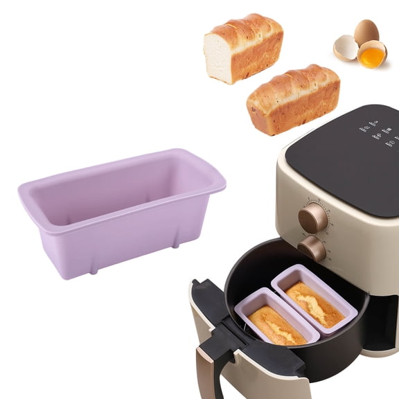 3 Pack Green Silicone Baking Pans Set, Nonstick Bakeware with Loaf, Muffin & Cake Pans