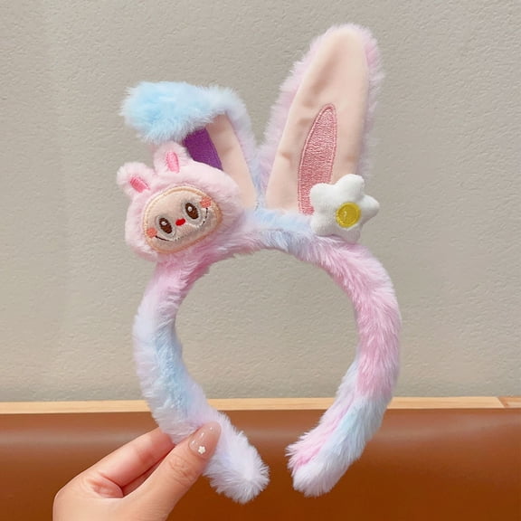 Children's headband little girl cartoon plush hairpin headgear girls Internet celebrity headband hair accessories