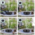 thumbnail image 4 of Solar fountain with solar panel Floating solar pond pump Pump 16cm, 4 of 5
