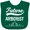 Green, variant on Inktastic Future Arborist Tree Care Job Boys or Girls Baby Bib