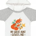 thumbnail image 4 of Inktastic My Great Aunt Loves Me Fox Boys or Girls Baby Bodysuit, 4 of 5