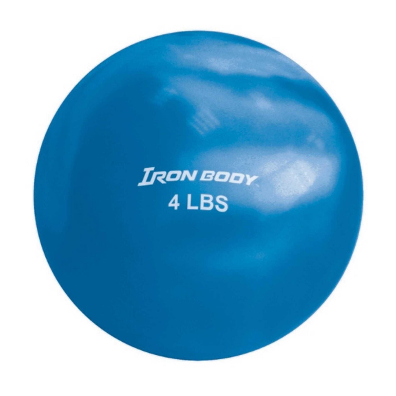 IBF Iron Body Fitness 4 lb. Toning Balls Pair - 2 x 4 lbs. Toning Balls for Pilates, Yoga, Aerobics, and Stretching