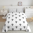 thumbnail image 1 of YST Boys Microphone Comforter Set For Adult Teens,Rock Music Theme Down Comforter,Cartoon Instruments Microphone Bedding Set,Hipster Music Quilt Cover,Twin Size Lightweight, 1 of 5