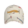 thumbnail image 2 of Daiia Striped Vintage Planes Baseball Cap Men Women Classic Adjustable For Running Workout And Outdoor Activitie All Season Dad Hat Gift, 2 of 9