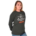 thumbnail image 5 of This Girl Digs Bacon Funny Meat Lover Women's Long Sleeve T Shirt Brisco Brands 2X, 5 of 6