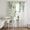 White, Mint, Olive, Pear, variant on White Lilies Sheer Curtains 96 Inch Length 2 Panels Set, Succulents Green Leaf Rustic Botanical Voile Window Treatment Semi Sheer Long Curtains Drapes for Bedroom/Living Room/Kitchen 52"x96"x2