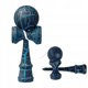 thumbnail image 1 of Skill Ball Kendama japonés Sword Ball Kendama Crackle Beech Wooden Toy (negro azul ZefeiWu 8390611252984, 1 of 1