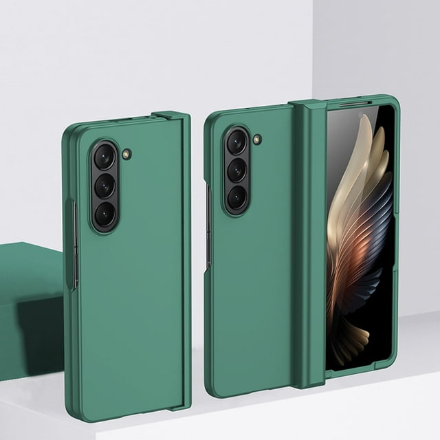 for Samsung Galaxy Z Fold 7 Phone Case, Frosted Skin-Friendly Ultra-thin Z Fold 7 Phone Case with Hinge Protection Wireless Charging PC Matte Case Cover for a Samsung Galaxy Z Fold 7, Blue