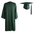 thumbnail image 1 of 2022 Adulte Fermeture Éclair Université Académique Robe de Graduation Casquette en Mortier, 1 of 5