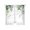Sage Green, variant on Sheer Curtains 108 Inches Long, Eucalyptus Leaf Light Filtering Window Curtains for Living Room/Bedroom, Weeping Green Botanical Summer Rod Pocket Voile Sheer Curtain Drapes, 52"W x 108"L, 2 Panels