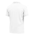 thumbnail image 4 of Evdexr Mens 250th Anniversary Usa Polo Shirts 1776 2026 Button Down Shirts 4th Of July Short Sleeve Stars and Stripes Tops Patriotic Big and Tall Golf T Shirts White 2XL, 4 of 4