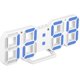 thumbnail image 2 of Reloj despertador digital 3d, reloj de tiempo numérico LED de pared con ajuste de brillo, 2 of 5