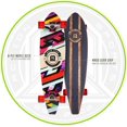 thumbnail image 4 of Madd Gear Complete Longboard 36 In. x 9 In. Rip Tide, Suits Ages 5+, Max Rider Weight 220 lbs, 8 Ply Maple Deck Aluminum Trucks 62 mm Wheels ABEC-9 Bearings, Leading Action Sports Brand!, 4 of 8