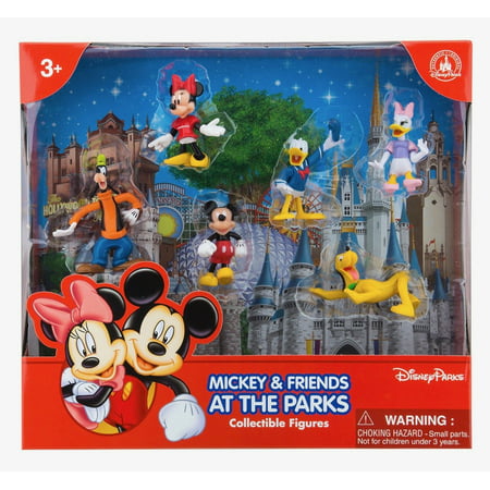 disney parks mickey and friends figure cake topper playset new with