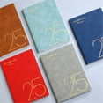 thumbnail image 4 of Academic Planner Monthly Tabs Daily Organizer Twin Wire Binding Pocket Folder Sticky Notes, 4 of 8