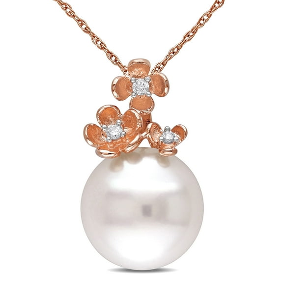 Everly Women's Diamond 10k Rose Gold Necklace