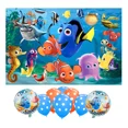 thumbnail image 1 of Buscando Nemo Dory Lona Decorativa + Globo Decoración, 1 of 1