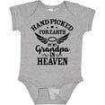 thumbnail image 3 of Inktastic Handpicked for Earth by My Grandpa in Heaven Angel Wings Boys or Girls Baby Bodysuit, 3 of 5