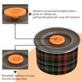 thumbnail image 4 of Christmas Checked Tartan Airtight Coffee Bean Canister 30oz Food Storage Containers with Lids For Gournd, Tea, Sugar, Flour, Rice, Cereal, Candy Cookie Jar, 4 of 8