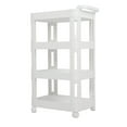 thumbnail image 4 of 4-Tier Utility Storage Cart, Mobile Utility Cart, Multi Purpose Storage Trolley With Wheels, Large Capacity Rolling Cart Organizer For Kitchen, Bathroom, Living Room, Bedroom, 4 of 8