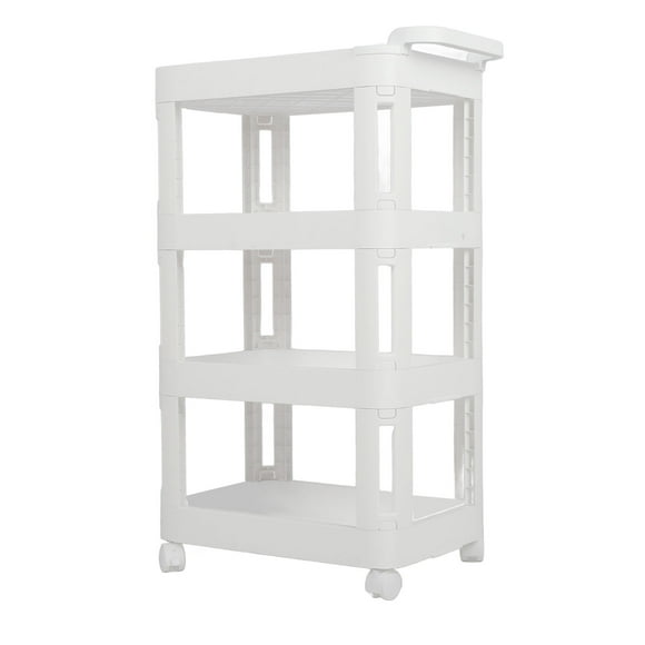 Rolling Storage Cart With Wheels, Utility Storage Cart, Large Capacity Portable Mobile Utility Cart, Craft Cart, Suitble For Office Living Room Kitchen Bathroom Laundry