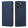 thumbnail image 6 of for iPhone 16 Pro Wallet Case with RFID Blocking Credit Card Holder, Magnetic Closure PU Leather Folio Flip Kickstand Shockproof Cover Women Men for iPhone 16 Pro,Darkblue, 6 of 8