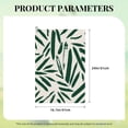 thumbnail image 4 of Logiee Palm Branch With Leaves Print Golf Towels,16" x 24" Portable Golf Towel for Golf Bag with Carabiner Clip to Quickly Remove Sand,Mud and Sweat, 4 of 8