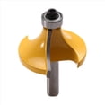 thumbnail image 1 of 8mm Shank Handle Diameter 44mm Fillet Cutter Woodworking Milling Cutter Chamfering Cutter Arc Cutter Edge Trimmer Head,1X Woodworking milling cutter, 1 of 8