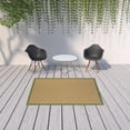 thumbnail image 2 of 5' X 8' Beige Stain Resistant Indoor Outdoor Area Rug, 2 of 5