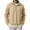 Beige, variant on Men's Quarter Zip Sweatshirt Casual Long Sleeve Pullover Sweater Loose Fit Tops Outerwear White S Fashion