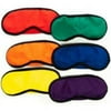 Brybelly ESUP-401 Cotton Blindfolds, Multi Color - Pack of 6