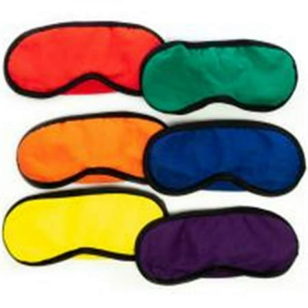 Cotton Blindfolds, Multi Color - Pack of 6
