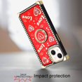 thumbnail image 2 of For iPhone 13/14 Passion  Hearts Diamond Glitter Ornaments Engraving Case Cover - 9, 2 of 3